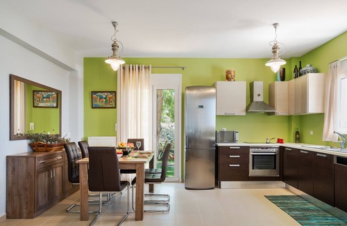 Mirthios Villa | New Modern Villa Mirthios Panorama with Private Pool and BBQ.
