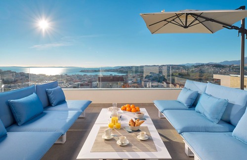 Strozanac Villa | NEW!!Modern Villa Viginti 2 w/Swimming pool and the Sea View