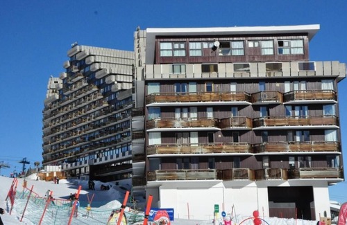 Aime Apartment | New mountain style studio - skis on - 4 person Aime 2000 La PLagne