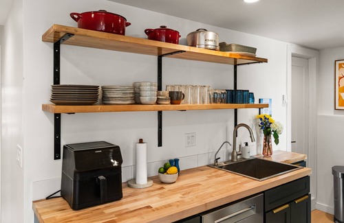 Livingston House | NEW River Island Retreat, unique industrial style modern on the Yellowstone