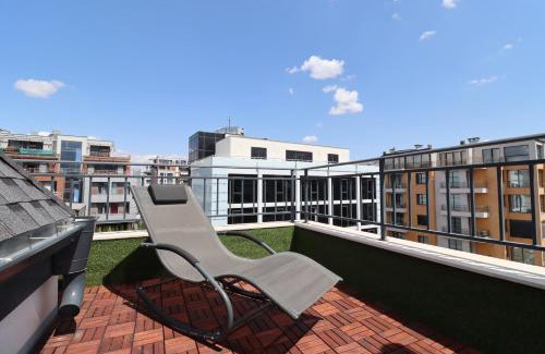 rayon Triaditsa Apartment | New Sofia Skyline 1BDRM Free Parking & Terrace