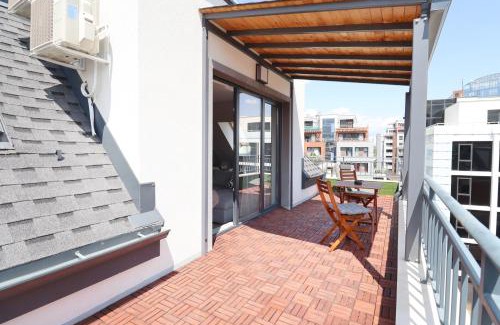 rayon Triaditsa Apartment | New Sofia Skyline 1BDRM Free Parking & Terrace