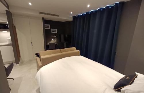 Gibraltar Apartment | NEW-Studio Apartments in EuroCity-Large Pool-Rock or Sea Views-Balcony-Free Parking-Holiday and Short Let Apartments in Gibraltar