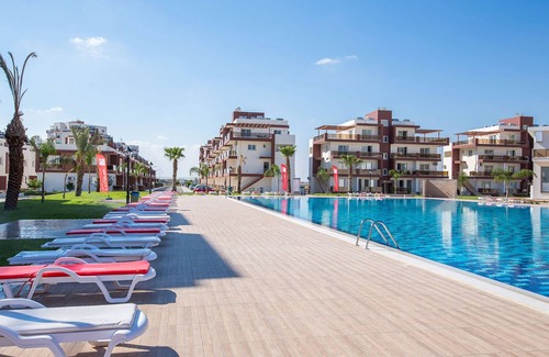 Trikomo Apartment | New! Studyo in Royal Sun, Long Beach, North Cyprus