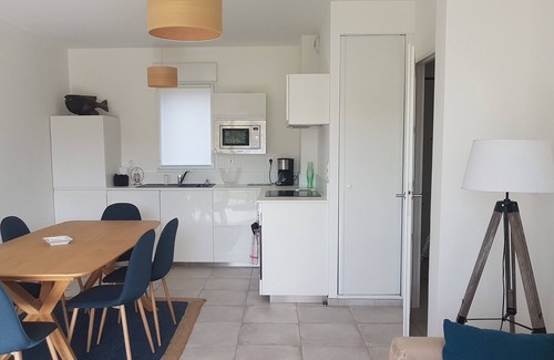 Cancale Apartment | New T2 with south-facing garden 5 minutes from the beach Mont Saint Michel