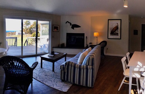 Menemsha Cottage | New to VRBO! 2 bedroom waterview cottage with private beach access
