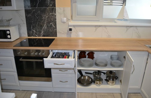 Trzesacz House | New vacation home with large garden, fireplace, comfort, family vacation, dog, pool