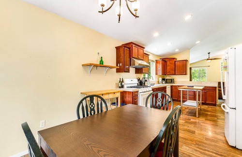 Adelma Beach House | Newer, dog-friendly home at the forest's edge with patio & WiFi - near downtown