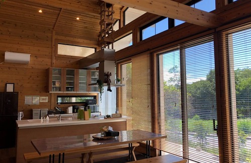 Oiwake House | Newly built Finnish log house with twinkling starsPolar House Nishi Karuizawa/Kitasaku-gun Nagano