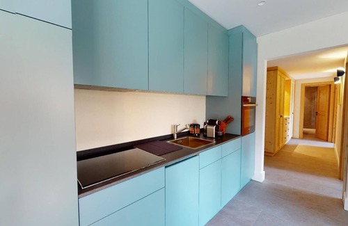 Samedan Apartment | Newly built, very nice villa with holiday apartment on the groundfloor.