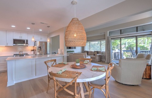 Palmetto Dunes House | Newly remodeled elegant coastal getaway with fairway views in Palmetto Dunes
