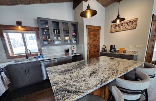 Steamboat Springs House | Newly remodeled tucked away in an alley. Very private location in an Aspen grove