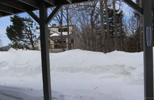 Carrabassett Valley Apartment | Newly Renovated Studio just steps from the Sawduster lift!