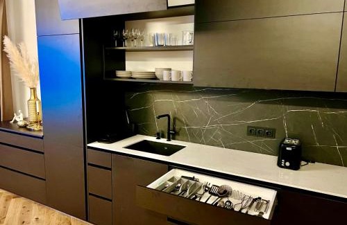 Old Town Apartment | Newly Renovated 1BR in Kaunas Downtown Central Location Fast WiFi