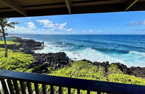 Kapoho House | Newly Renovated in June 2025, 3-Level Oceanfront Home with views from every room