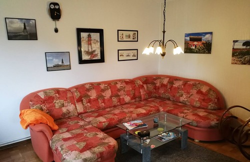 Nordholz House | nice alternative to the tourist stronghold: Fehaus f Fam + dog + garden + lake + fireplace