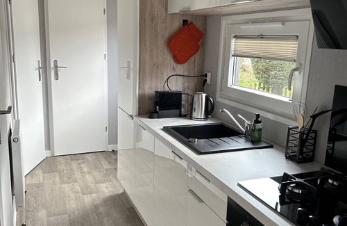 Petten Ski Chalet | Nice and new cozy furnished chalet for 4 people, 800 meters from the beach.