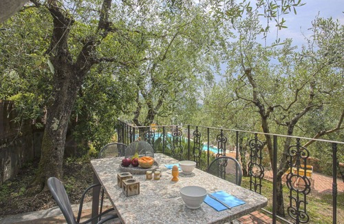 Pieve a Nievole Apartment | Nice apartment for 3 guests with WIFI, pool, hot tub, TV, patio and pets allowed