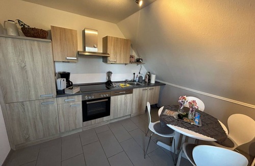 Westerholt Apartment | Nice apartment for 4 guests with WIFI, TV, patio, pets allowed and parking