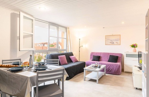 Mimizan-Plage Apartment | Nice apartment for 4 guests with WIFI, TV, pets allowed and parking