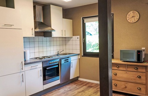 Feriendorf Frankenau House | Nice apartment in villa for 8 guests with WIFI, TV, terrace and pets allowed