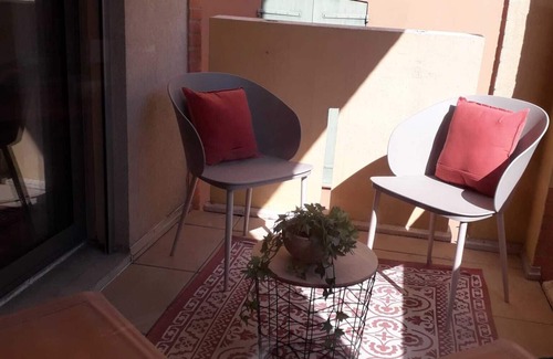 La Real Apartment | Nice apartment T4 with garage and terrace historic center of Perpignan