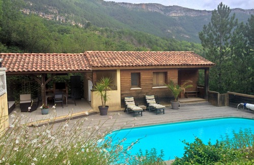 Saint-Etienne-de-Gourgas House | Nice, comfortable house with private pool reserved