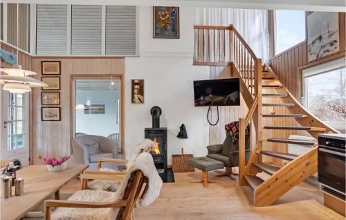 Hou House | Nice Home In Hals With Sauna