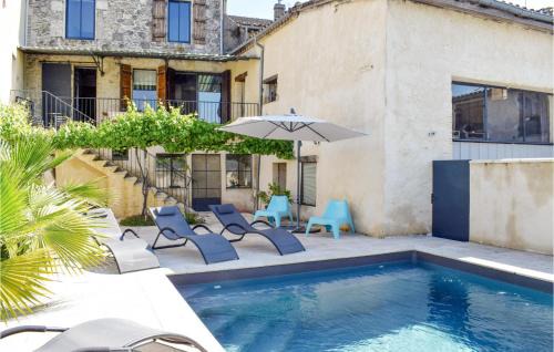 Montpezat House | Nice Home In Montpezat Dagenais With 3 Bedrooms, Wifi And Private Swimming Pool