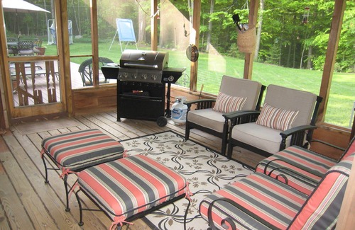 Lake Placid House | Nice quiet neighborhood with big backyard and shared beach on Mirror Lake