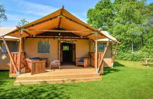 Mol RV Rental | Nice Tent Lodge Near a Lake