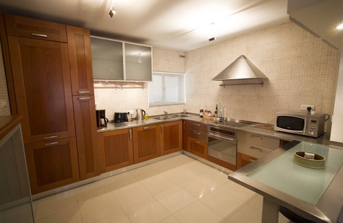 Paceville Apartment | Nightlife but quiet area, modern large home, bayview, garden, bbq, parking