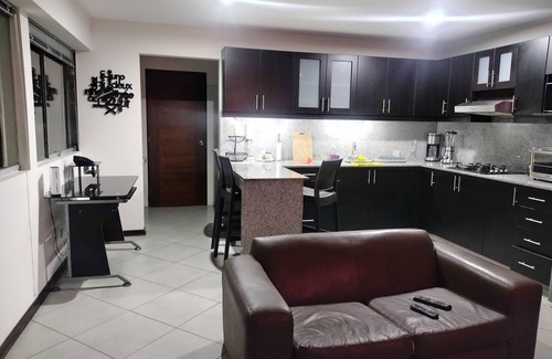 Miraflores Apartment | nModern Miraflores Apt with Balcony View of Puente Villena – Prime Location