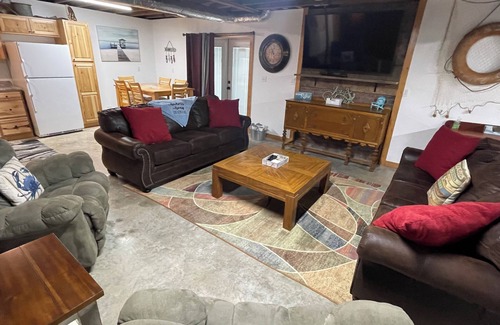 Jacksboro House | NO STEPS! Gentle Path to water with 1,800 sq. ft. 2 slip dock/4 person ATV