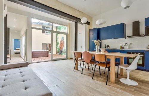 Capucins - Victoire Apartment | Nocnoc - L'Oli 102m2 avec patio et jacuzzi