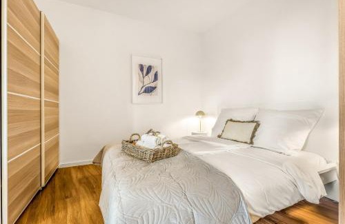 Burgeresch Apartment | NORDIC 84 - zentrales Apartment mit Parkplatz, Smart TV und highspeed Internet