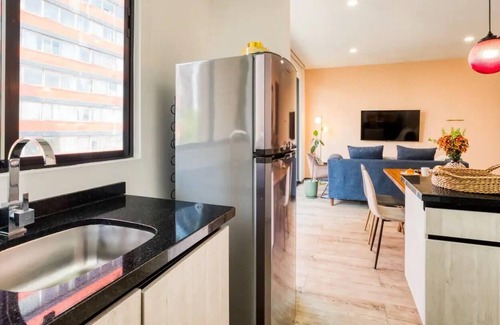 Colonia Roma Apartment | Norte Ferrer l Spacious 2 Bedroom in Mexico City