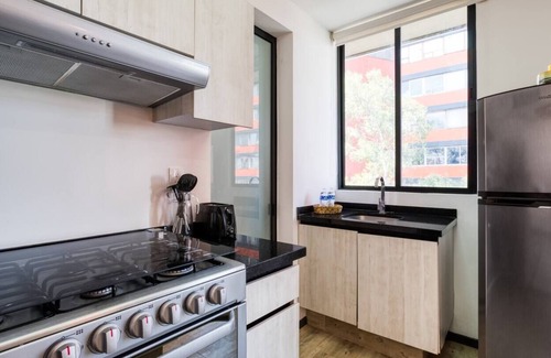 Colonia Roma Apartment | Norte Ferrer l Spacious 2 Bedroom in Mexico City