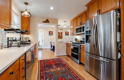 Falls Church House | Northern VA Renovated 3BR 3 BA House with Fully Fenced in Yard and Pet Friendly!