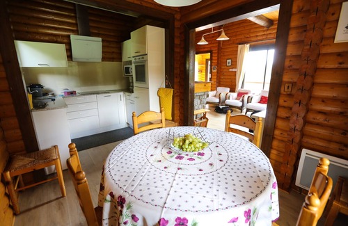 Pyrenees 2000 Ski Chalet | Norwegian log chalet, 150m from the slopes, Pyrénées 2000 Font-Romeu.