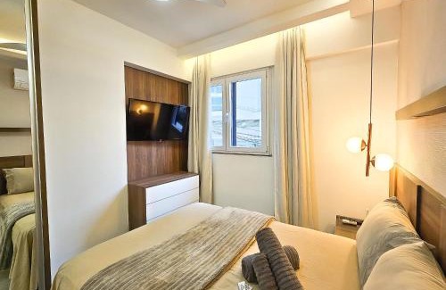 Sao Mateus Apartment | Nosso Apê Estrela Sul: Ar-cond. | Garagem | Quarto e Sala NA0211