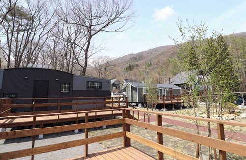 Hokujo RV Rental | Nostalgia Rent a trailer house Stay overnight /Kitaazumi-gun Nagano