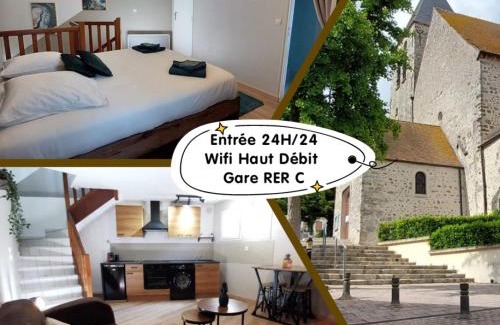 Breuillet Apartment | NOUVEAU : Rustik'House - À 2 pas de la Gare RER C