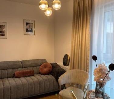 Zamosc Apartment | Nowoczesny apartament w centrum Starego Miasta, strzeżony parking