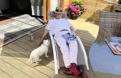 Storwood House | Oak Boutique Lodge includes hot tub air con & dog