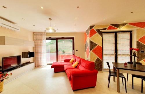 Mombercelli Apartment | Oasi del Monferrato - appartamento rosso
