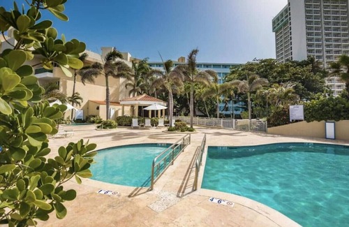 Puerta de Tierra Apartment | Ocean Breeze Studio | Lagoon View | Pool, Hot Tub