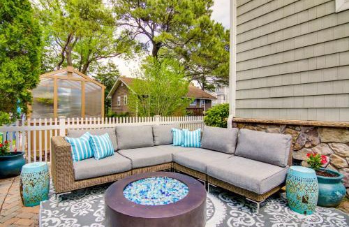 Little Salisbury House | Ocean City Home with Fire Pit and Grill Walk to Beach