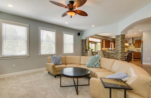 Little Salisbury House | Ocean City Home with Fire Pit and Grill Walk to Beach