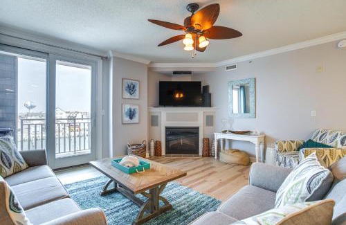 Ocean City Apartment | Ocean City Inlet Escape with Balcony and Bay Views!